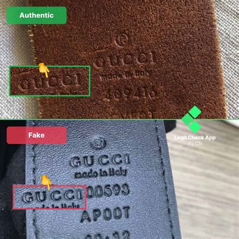 vintage gucci real or fake|gucci belt authenticity check.